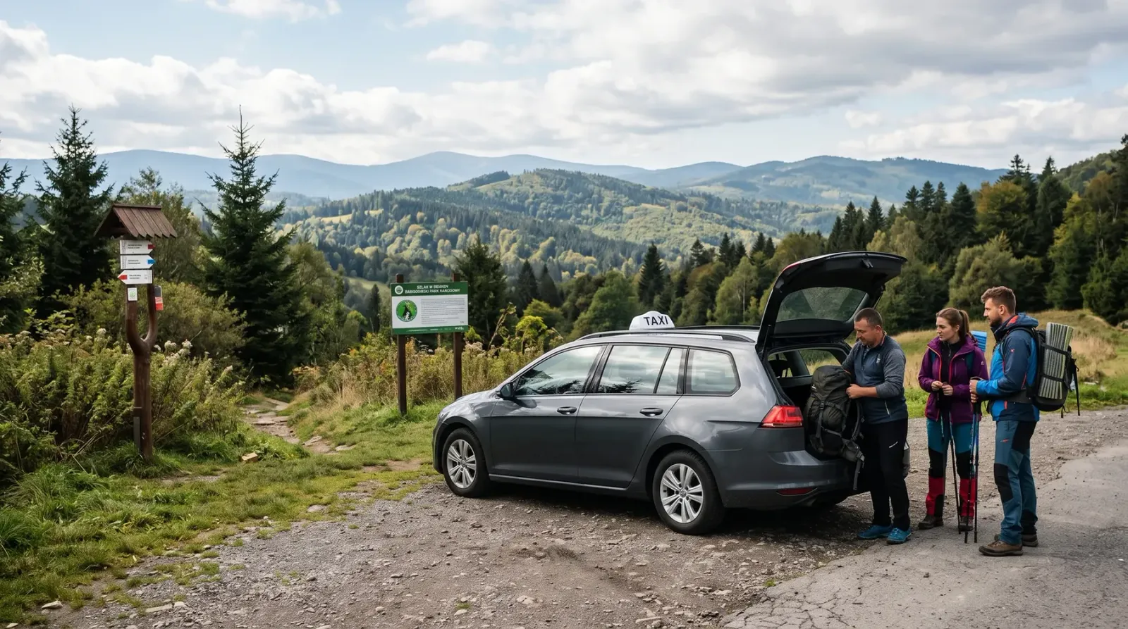 Taxi w Beskidy Żywiec – Taxi Szeryf