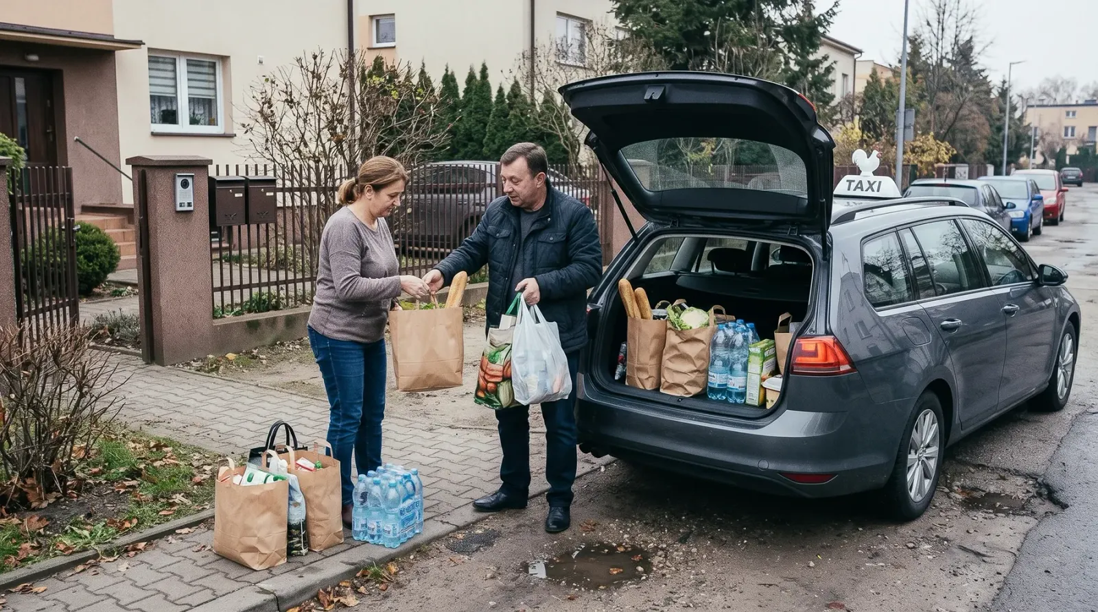 Zakupy z dostawą Żywiec – Taxi Szeryf